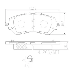 BREMBO P 83 165