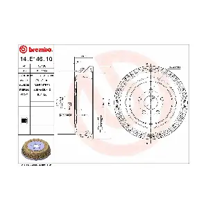 14.E146.10 BREMBO