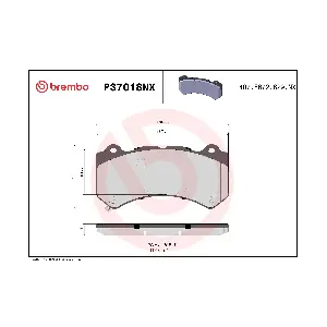BREMBO P37018NX