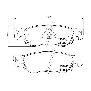 P 34 003 BREMBO
