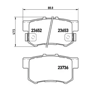 BREMBO P28039
