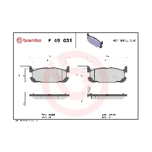 BREMBO P49031