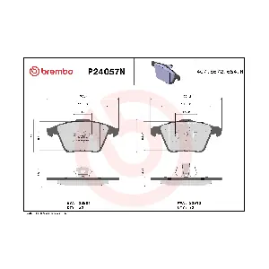 BREMBO P24057N