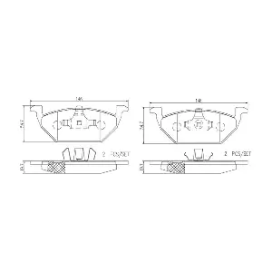 BREMBO P85041N