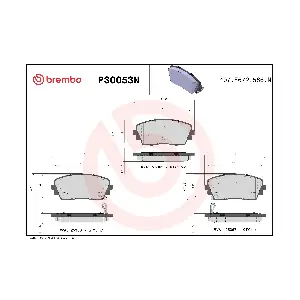 BREMBO P30053N
