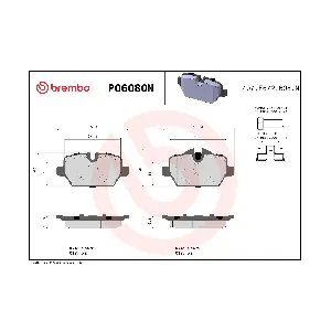 BREMBO P06080N
