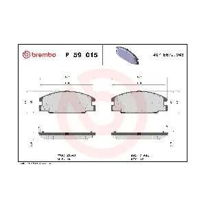 BREMBO P 59 015