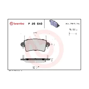 BREMBO P59040