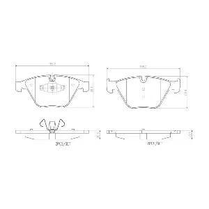 BREMBO P06055N