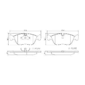 BREMBO P86013N