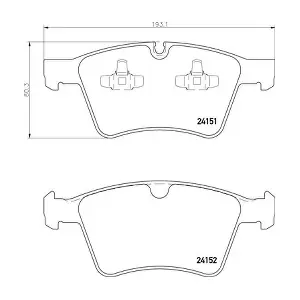 BREMBO P50115