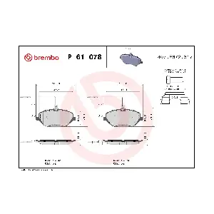 BREMBO P 61 078