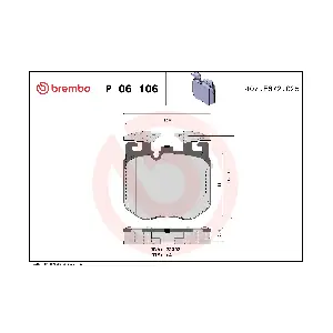P06106 BREMBO