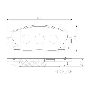 BREMBO P83106N