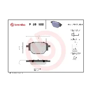 P 59 100 BREMBO