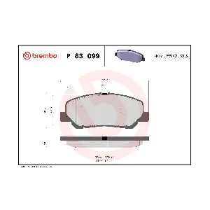 P 83 099 BREMBO