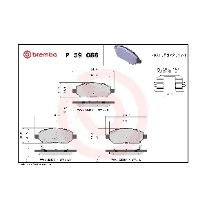 BREMBO P59088