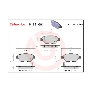 BREMBO P66001