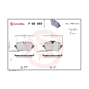 BREMBO P 06 092