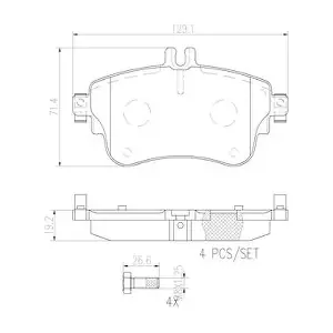 P50094N BREMBO