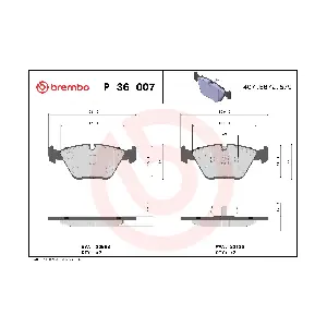 BREMBO P 36 007
