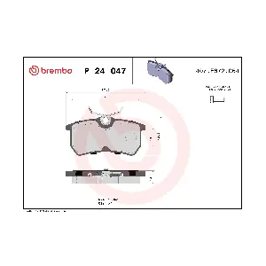 BREMBO P24047