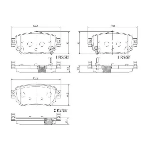 BREMBO P56098N