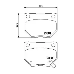 BREMBO P56054