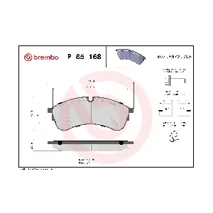 BREMBO P85168