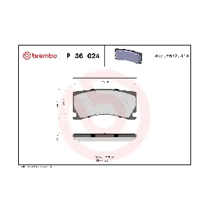 BREMBO P36024