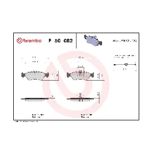 BREMBO P50082