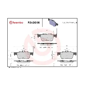 BREMBO P24201N