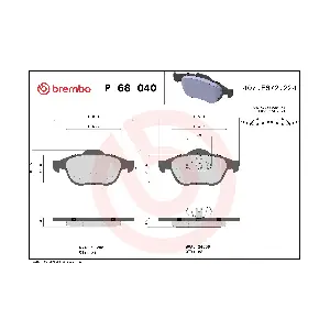 BREMBO P68040
