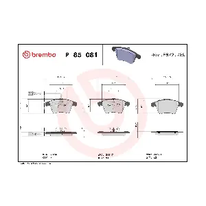 BREMBO P 85 081