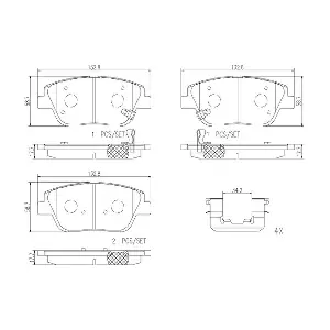 BREMBO P30066N