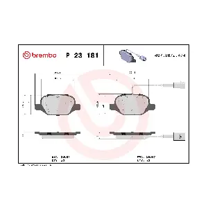 BREMBO P23181