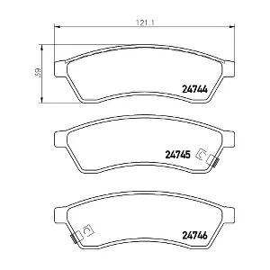 BREMBO P10060N