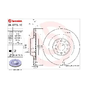 BREMBO 09.D773.1E