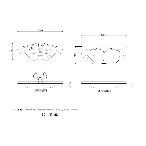 BREMBO P06105N
