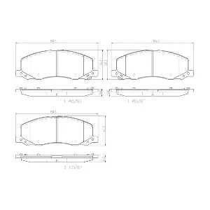 BREMBO P59058N