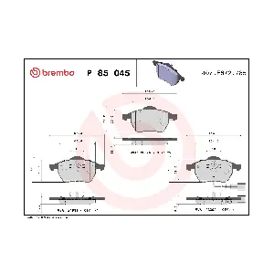 BREMBO P85045