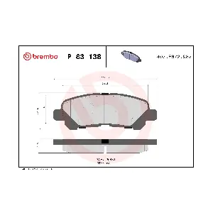 BREMBO P83138