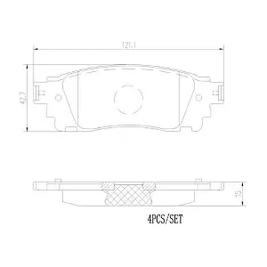 BREMBO P83166N