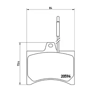 BREMBO P61007