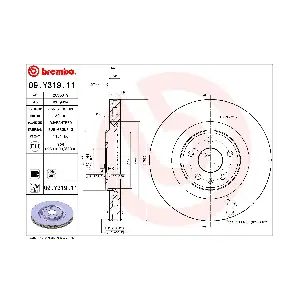 09.Y319.11 BREMBO
