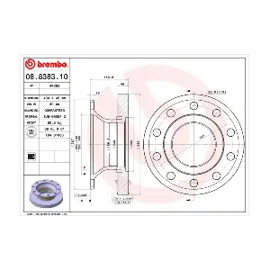 08.8383.10 BREMBO