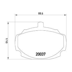 BREMBO P 52 001