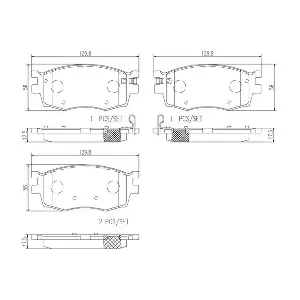 BREMBO P30026N