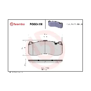 P06041N BREMBO