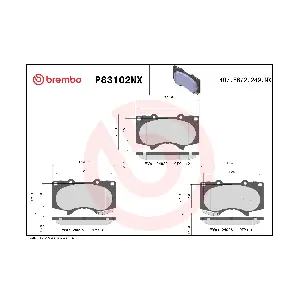 BREMBO P83102NX